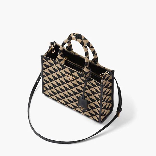 プラダ新作☆シンボルジャカードスモールハンドバッグ コピー